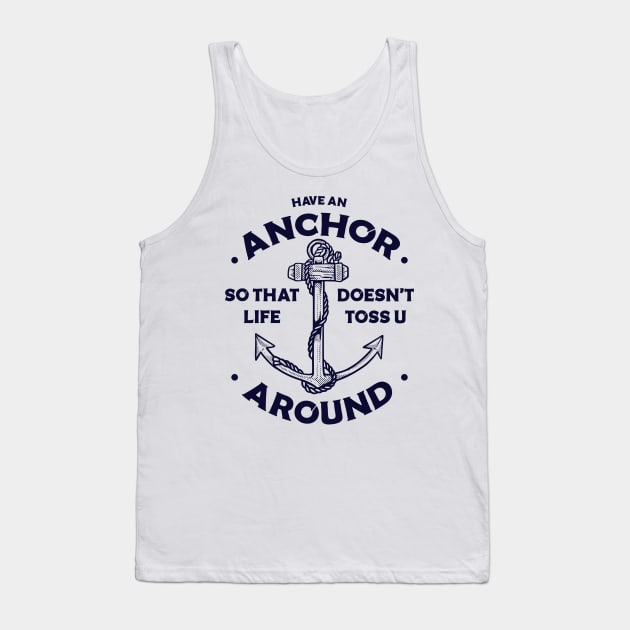 Have an anchor Tank Top by Vintage Division